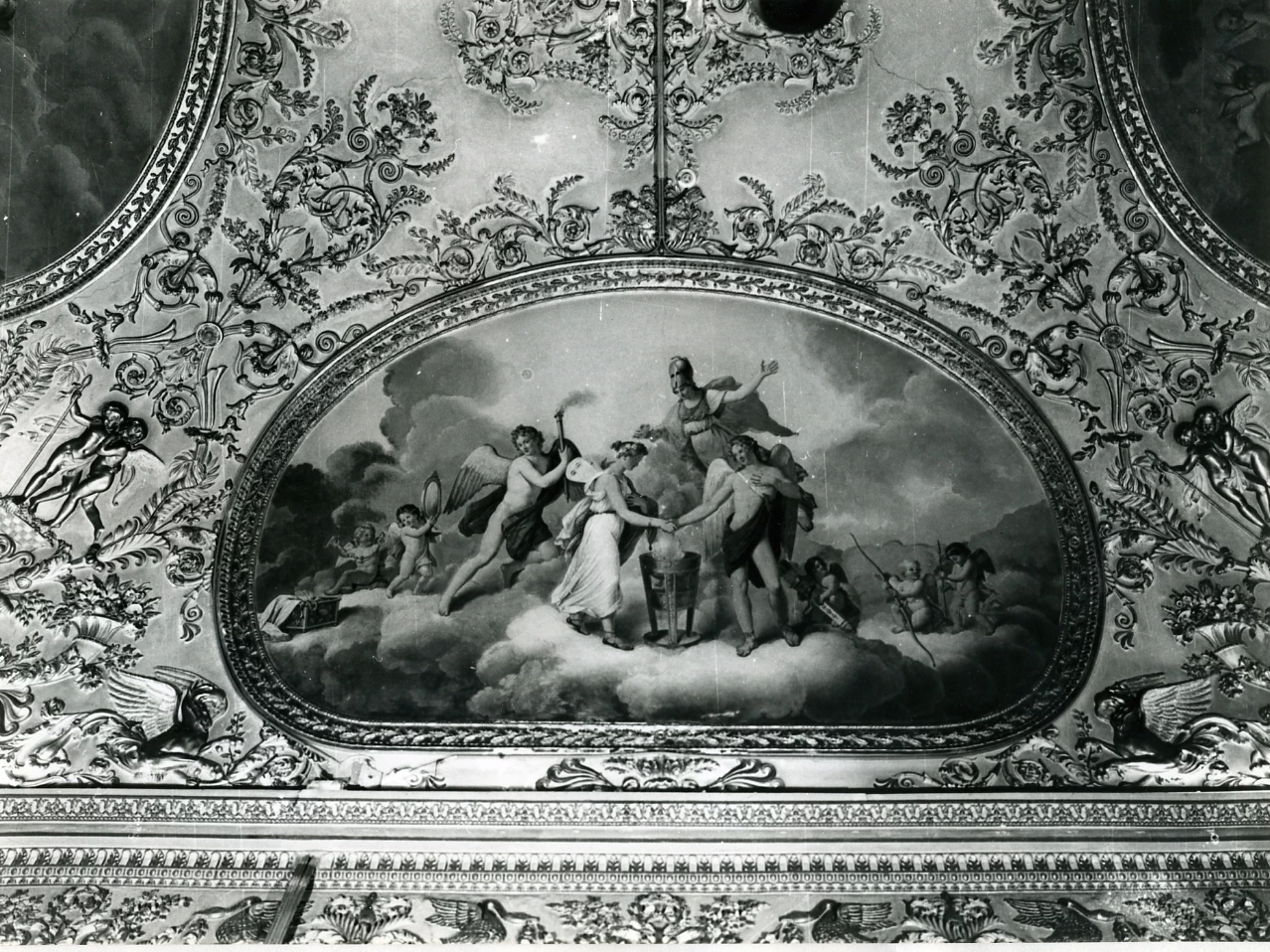 Nozze di Cupido e Psiche - Biblioteca Nazionale Vittorio Emanuele III, Napoli